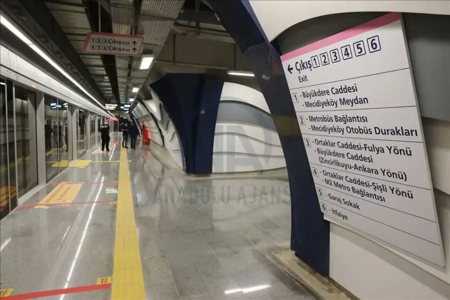 1 Mayıs'ta M7 Yıldız-Mahmutbey metro hattının Mahmutbey-Kağıthane durakları kapalı olacak 3