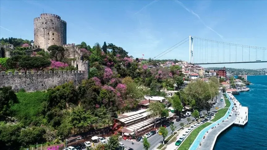 İstanbul'da erguvanlar Nisan ayı sonu ve Mayıs başında açıyor İşte İstanbul'da erguvan rotaları 3