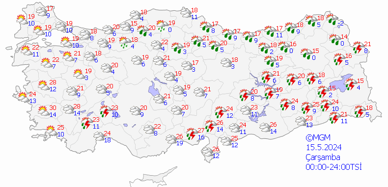 Meteoroloji'den güzel haber: Sıcaklıklar artıyor! 15 Mayıs Çarşamba hava durumu İstanbul, Ankara, İzmir 1