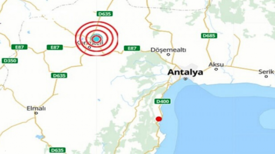 Antalya’da 3 Tehlikeli Fay Bulunuyor! İşte Antalya Deprem Risk Haritası