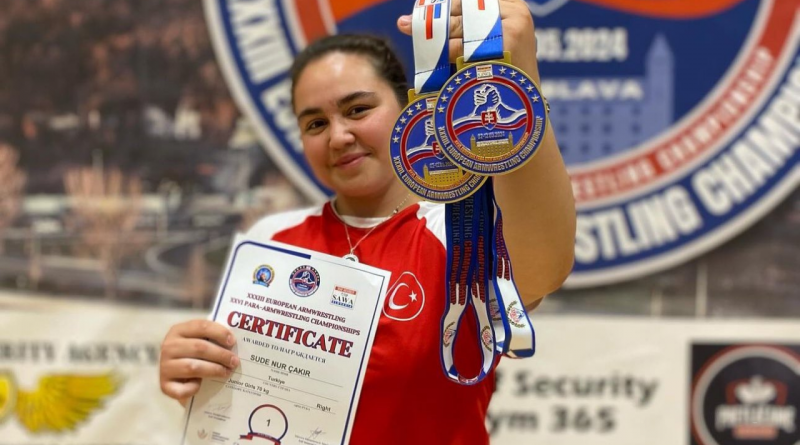 Avrupa Bilek Güreşi Şampiyonu Sude Nur Çakır'ın hayatı 1
