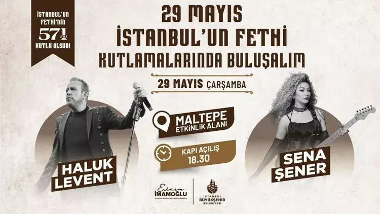 İstanbul'un Fethi kutlamaları ve konserleri nerede, saat kaçta, kim konser verecek?
