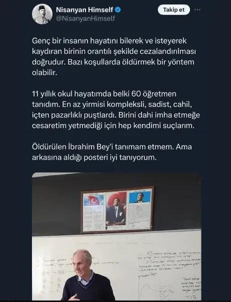 Sevan Nişanyan, okul müdürünü öldüren katili savunarak Atatürk'e hakaret etti 4