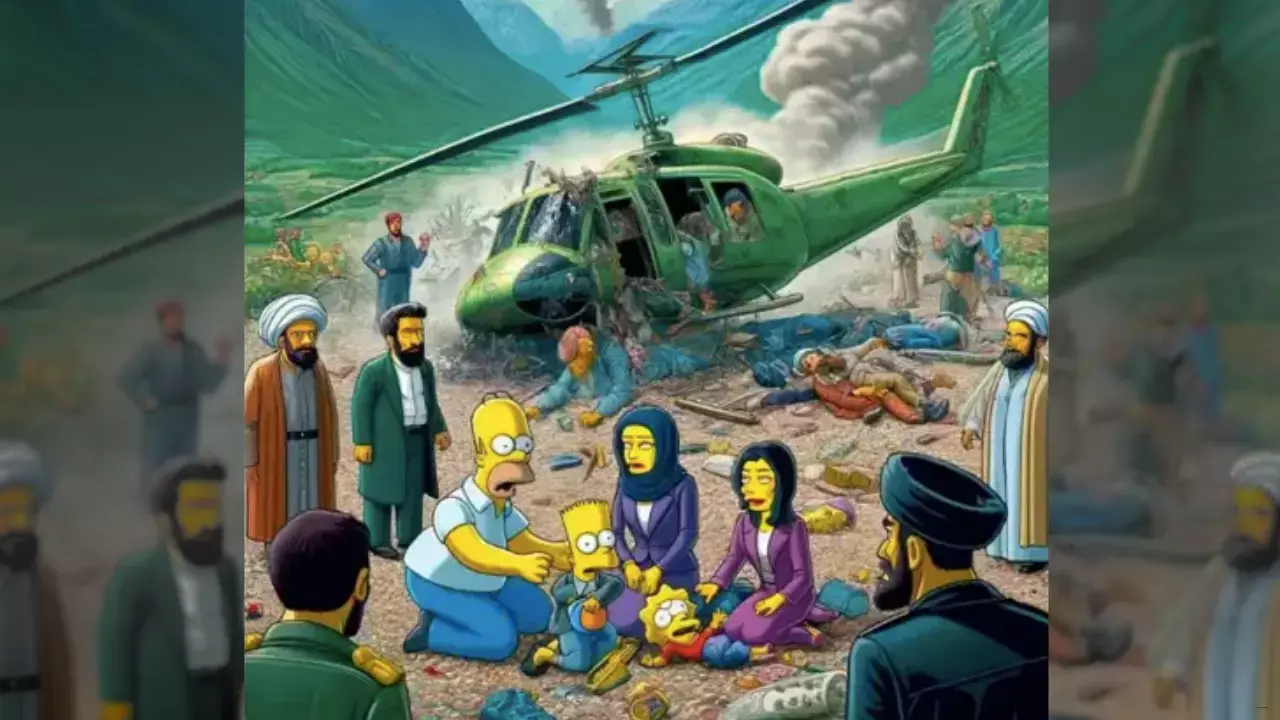 Simpsonlar İran Helikopter Kazasını Da Mı Bildi? İran Cumhurbaşkanı Ve Dışişleri Bakanının Hayatını Kaybettiği Kazaya Dair Yeni Iddialar!