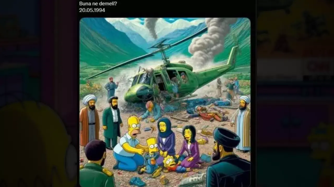 Simpsonlar İran Helikopter Kazasını Da Mı Bildi? İran Cumhurbaşkanı Ve Dışişleri Bakanının Hayatını Kaybettiği Kazaya Dair Yeni Iddialar!