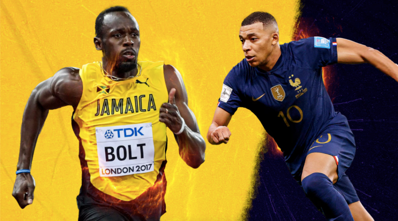 Kylian Mbappe ve Usain Bolt 100 metrede yarışacak 1