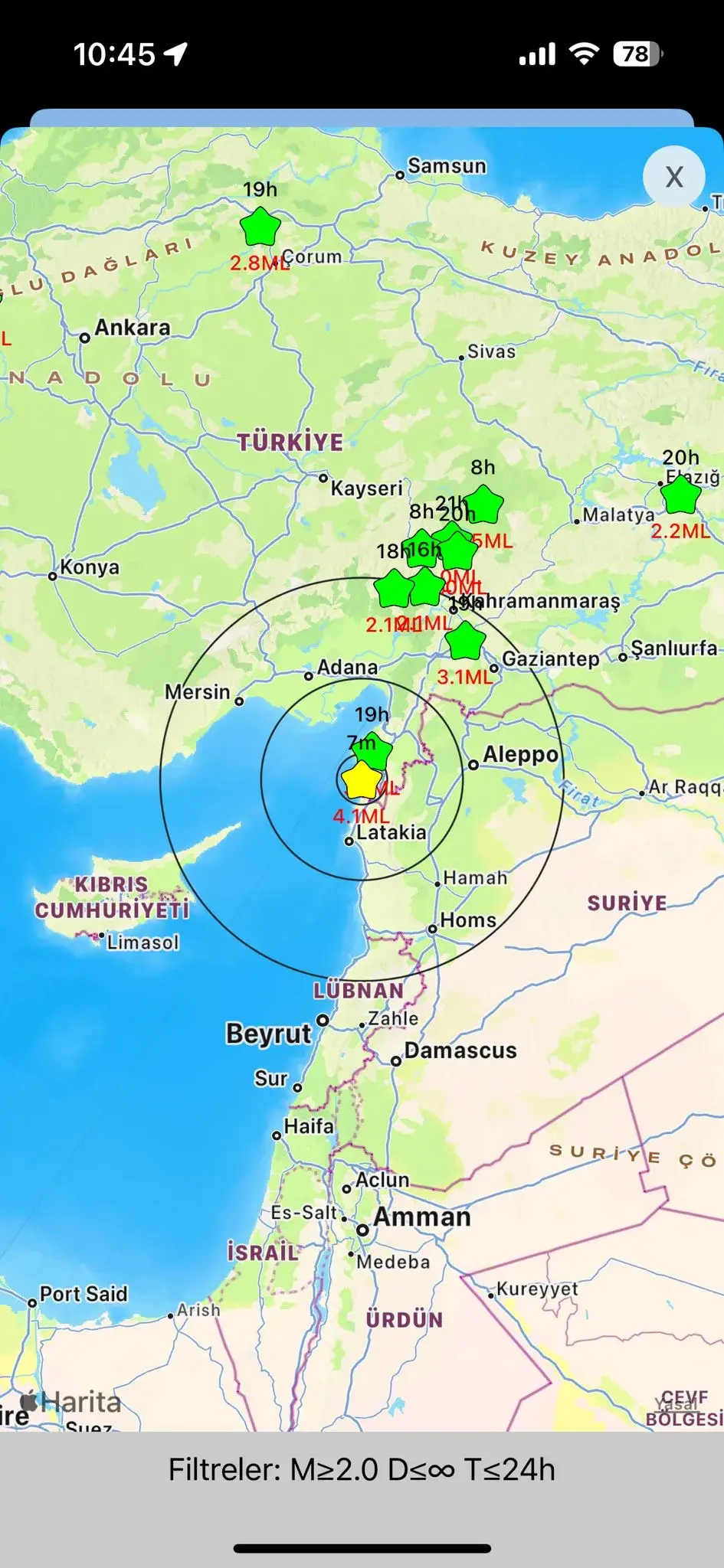 Son dakika Hatay'da deprem mi oldu? Hatay'da kaç büyüklüğünde deprem oldu?