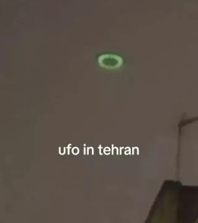 İran Tahran Ufo görüntüleri gerçek mi?