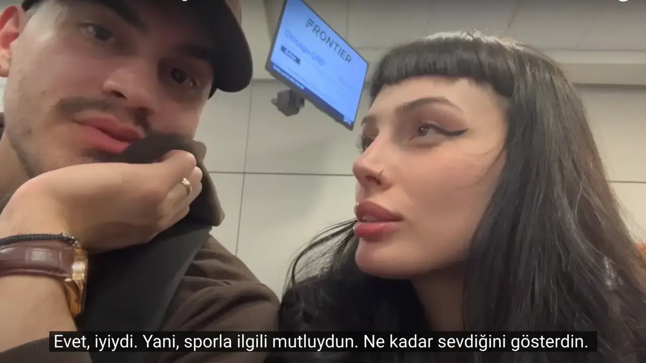 Türkiye Abd Voleybol Maçındaki Kadın Taraftar İrem Köroğlu Eşiyle Youtube Kanalında Konuyla Ilgili Bir Video Yayınladı