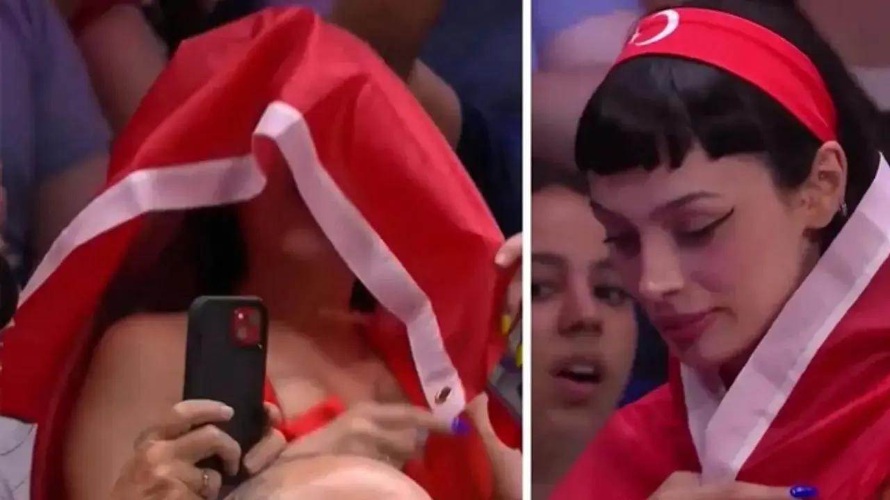 Türkiye Abd Voleybol Maçındaki Kadın Taraftar İrem Köroğlu Eşiyle Youtube Kanalında Konuyla Ilgili Bir Video Yayınladı