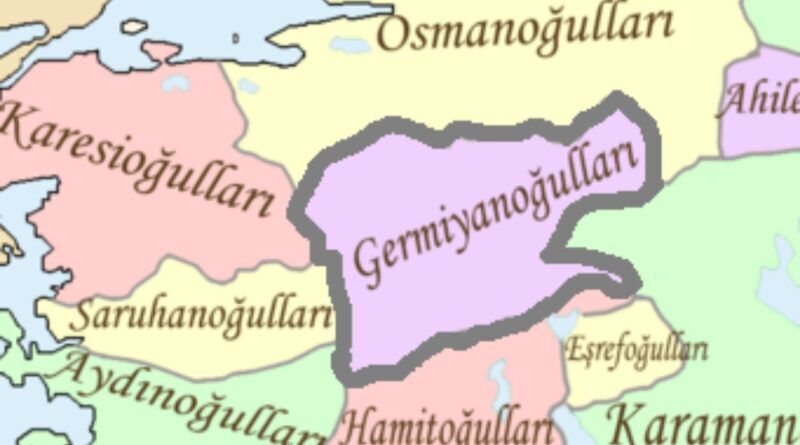 Germiyanoğulları 13. yüzyıl sonlarında Kütahya çevresinde kurulan Türkmen beyliğidir 4