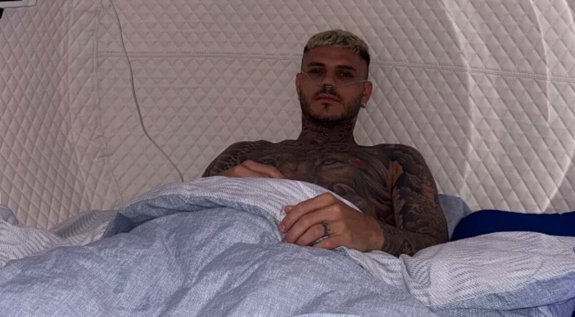 Mauro Icardi’nin sağlık durumu için hiperbarik oda kuruldu, hızlı düzelmesine yardımcı oluyor